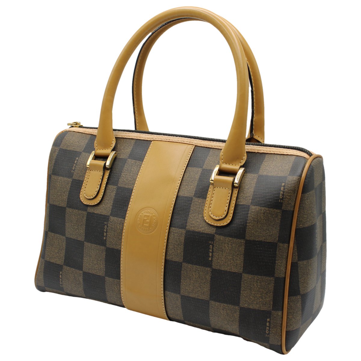 Peekaboo leather handbag