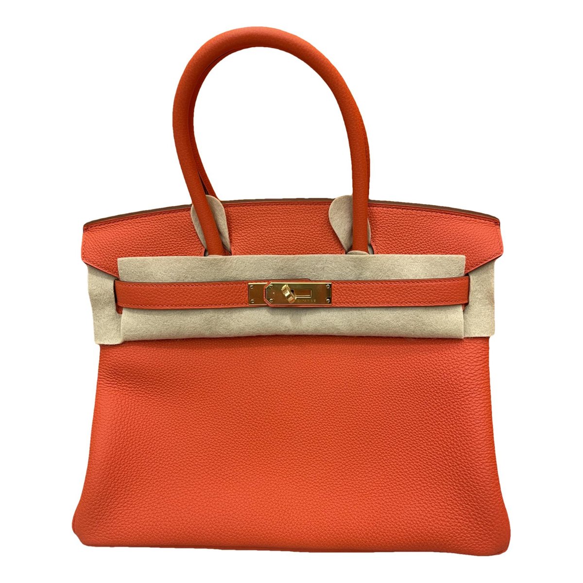 Birkin 30 leather handbag