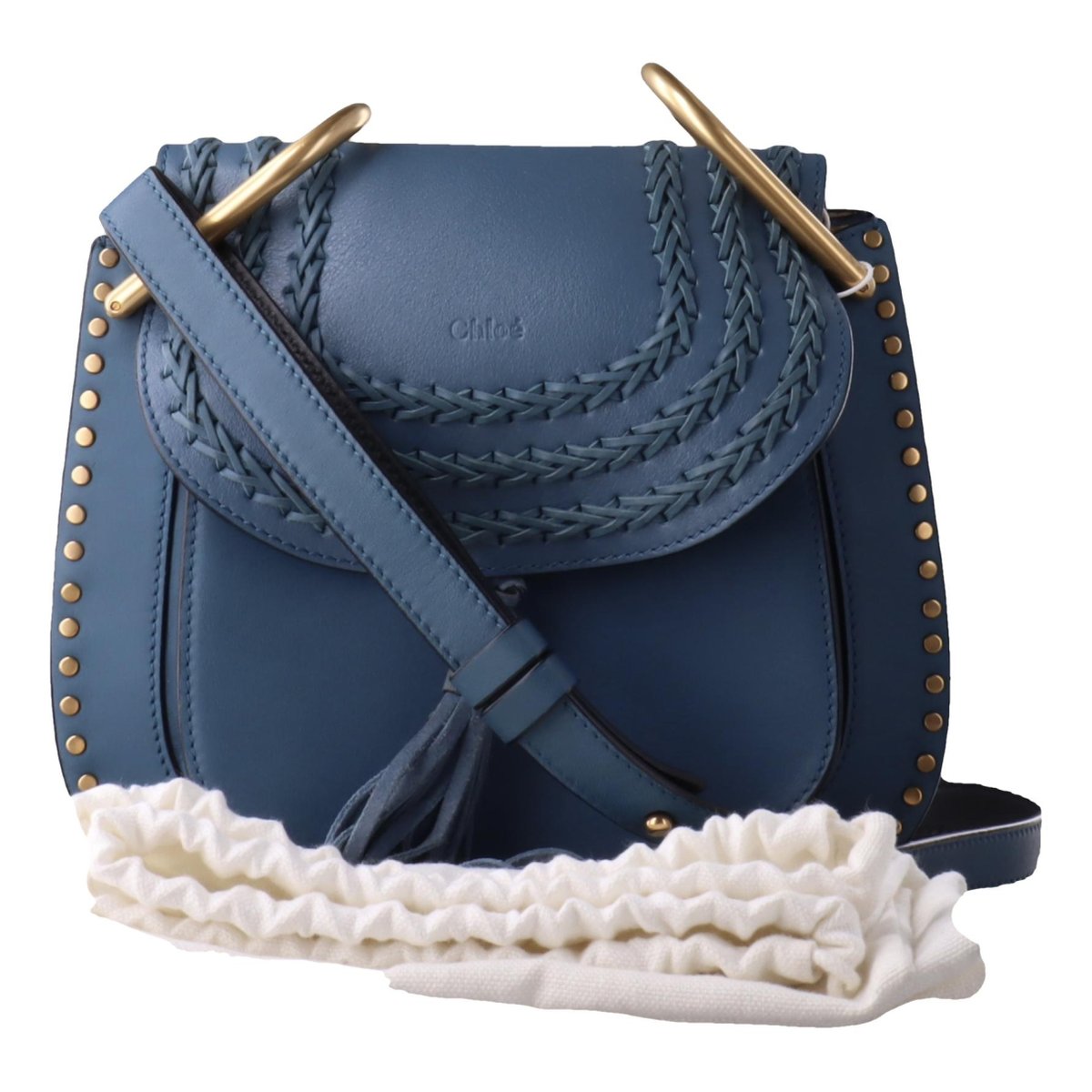 Hudson leather crossbody bag
