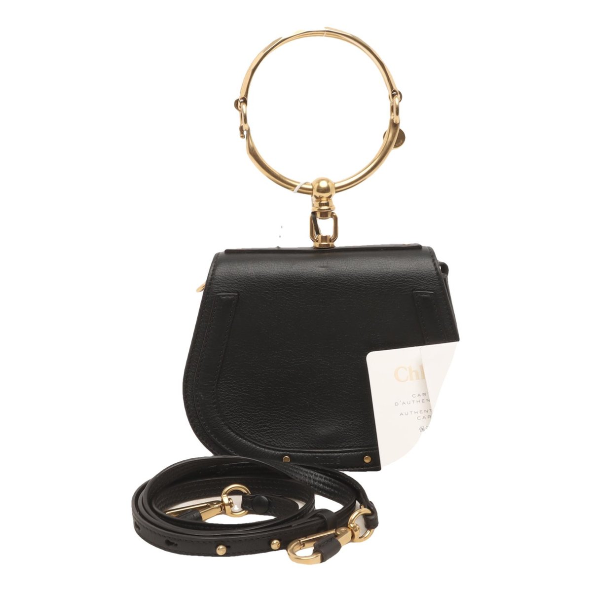 Bracelet Nile leather crossbody bag