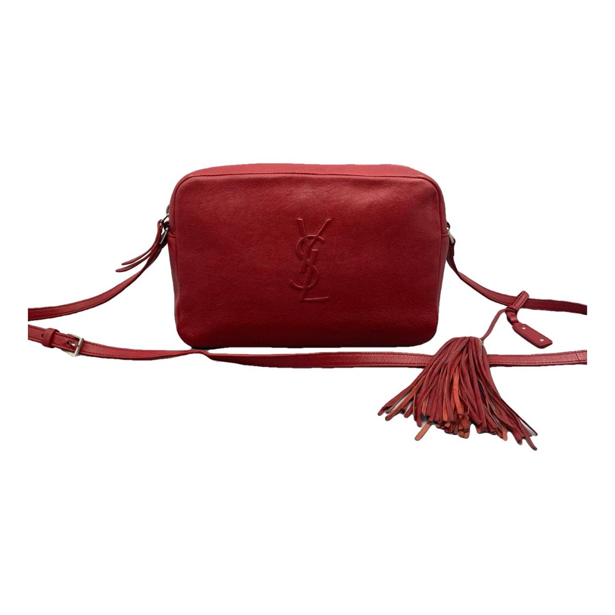 Blogger leather crossbody bag