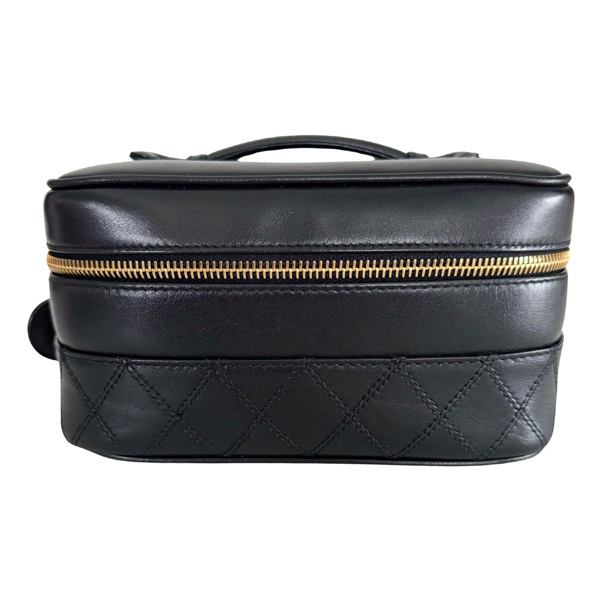 Trendy CC Vanity leather handbag