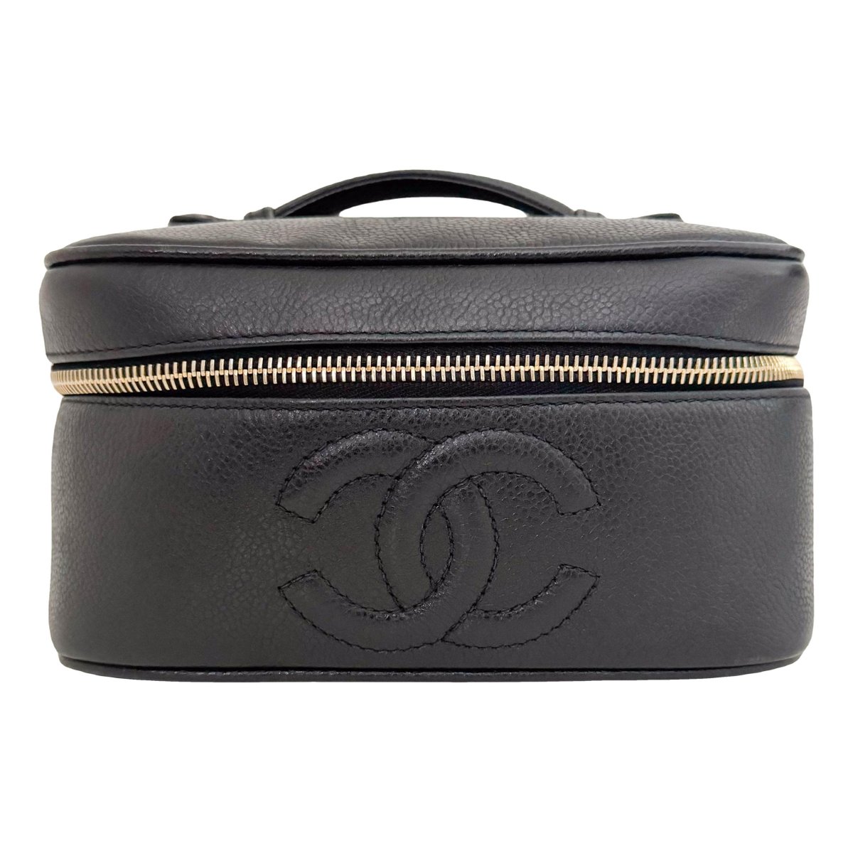 Trendy CC Vanity leather handbag