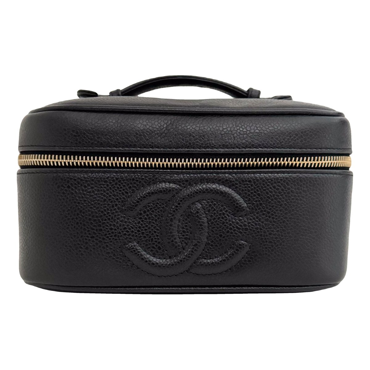 Trendy CC Vanity leather handbag