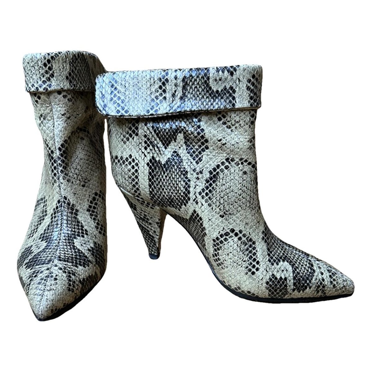 Luliana patent leather western boots