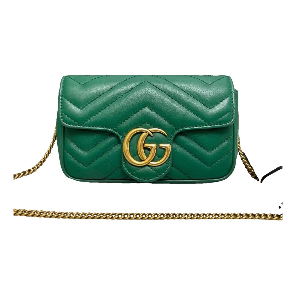 GG Marmont Flap leather crossbody bag