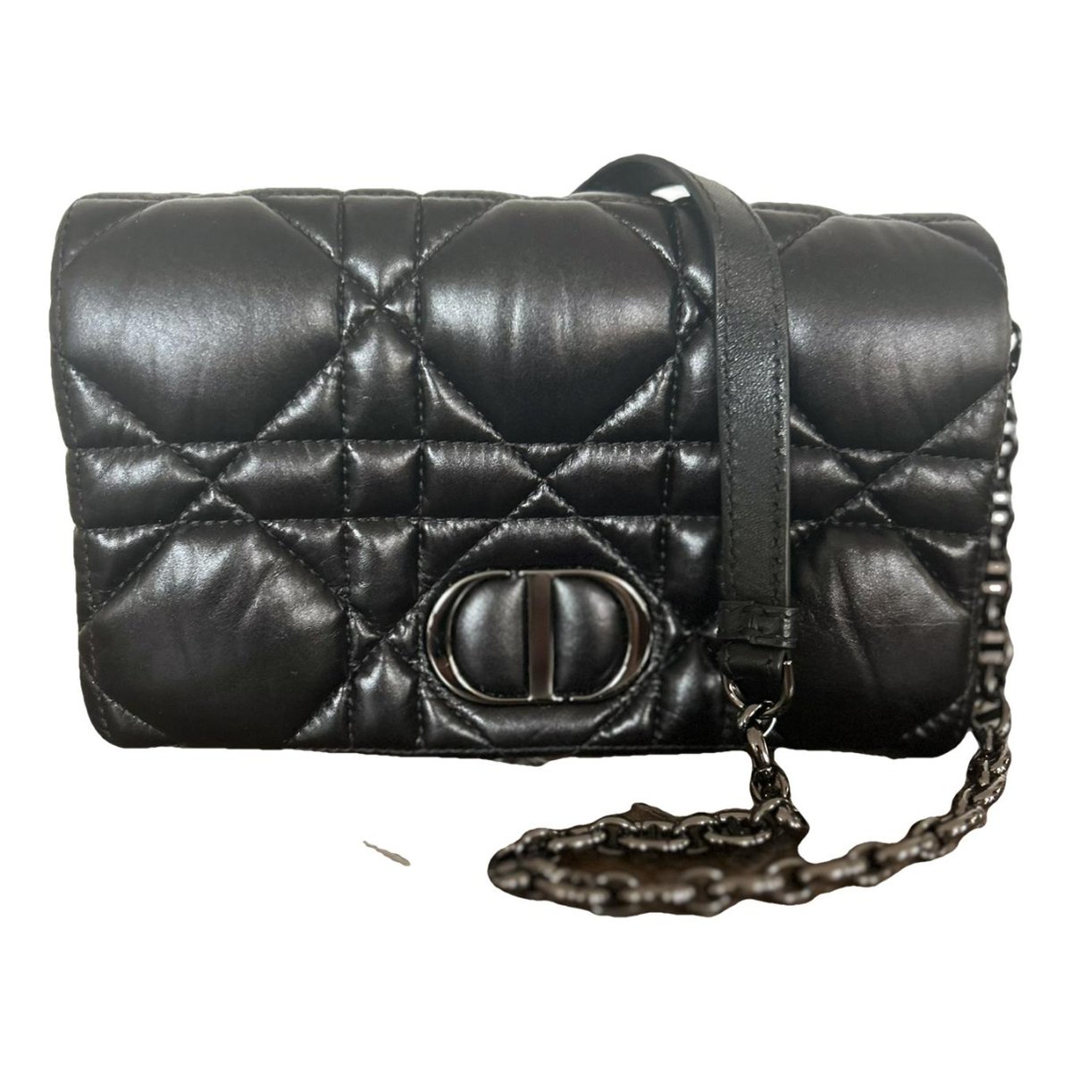 Pochette Dior Caro leather crossbody bag