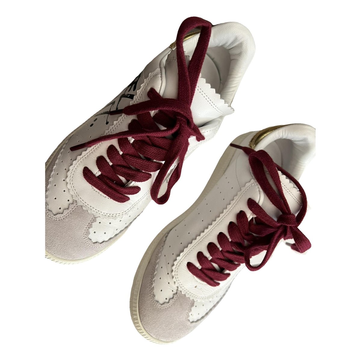 Bryce leather trainers