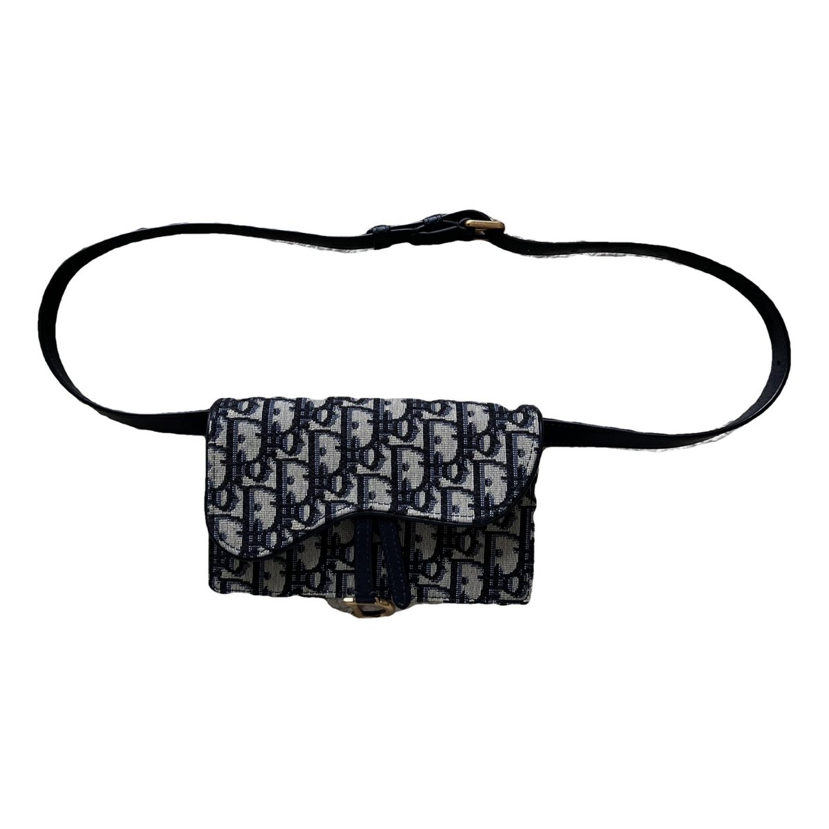 Saddle rectangular cloth handbag