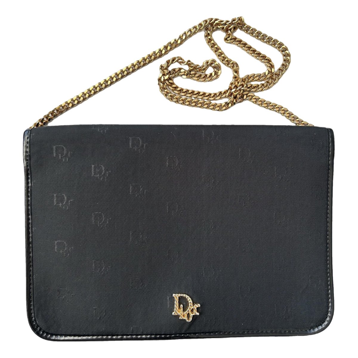 Diorquake cloth clutch bag