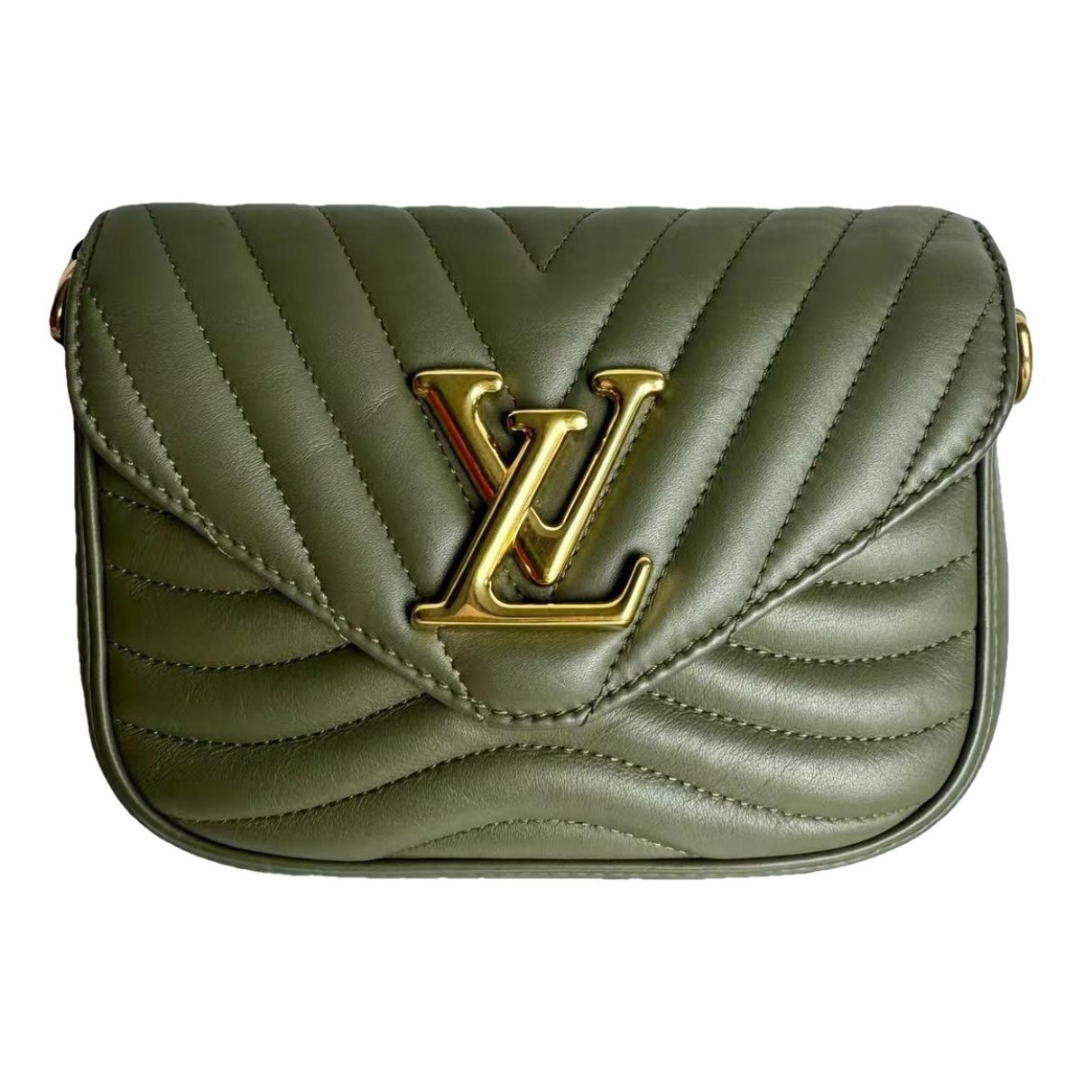 Multi-Pochette New Wave leather handbag