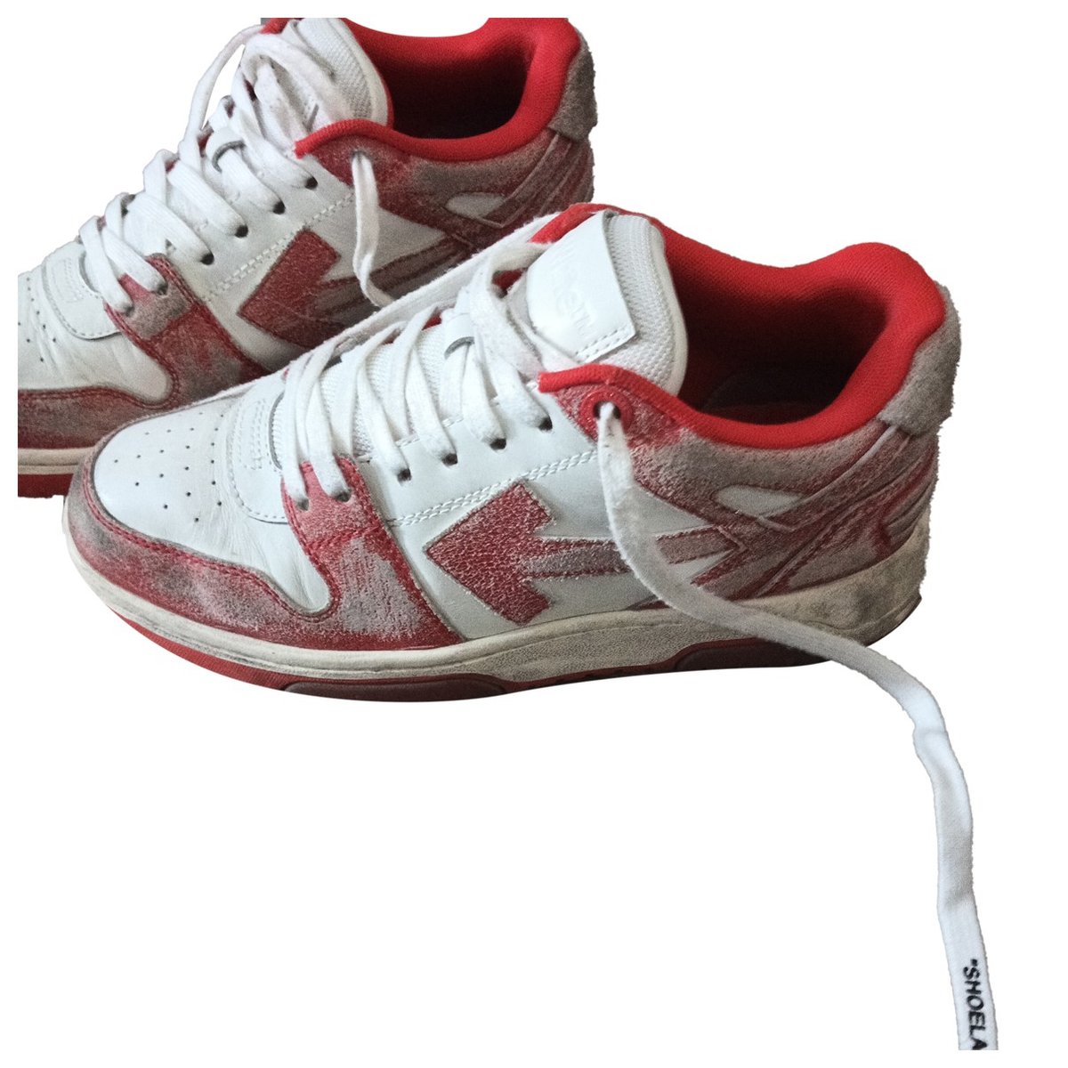 Arrow leather trainers