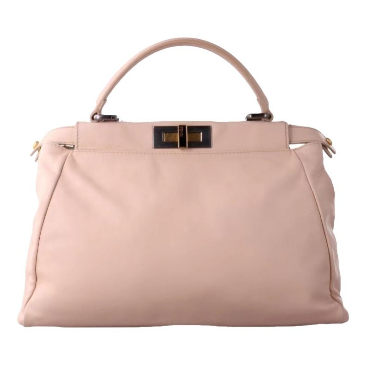 Peekaboo leather handbag