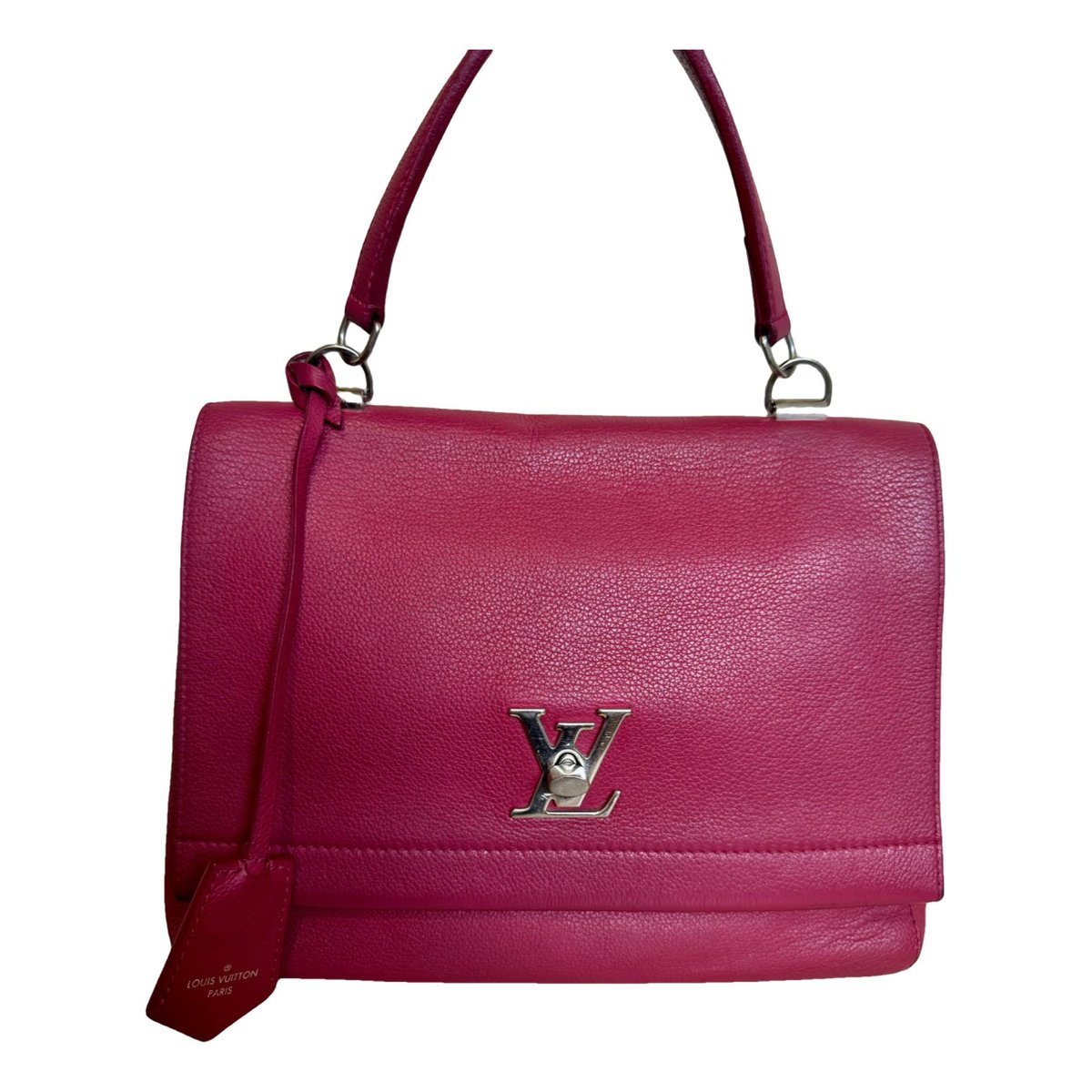 Lockme leather handbag