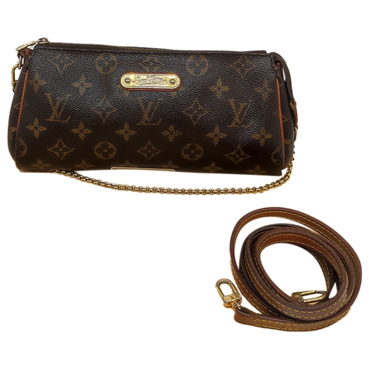 Eva leather clutch bag