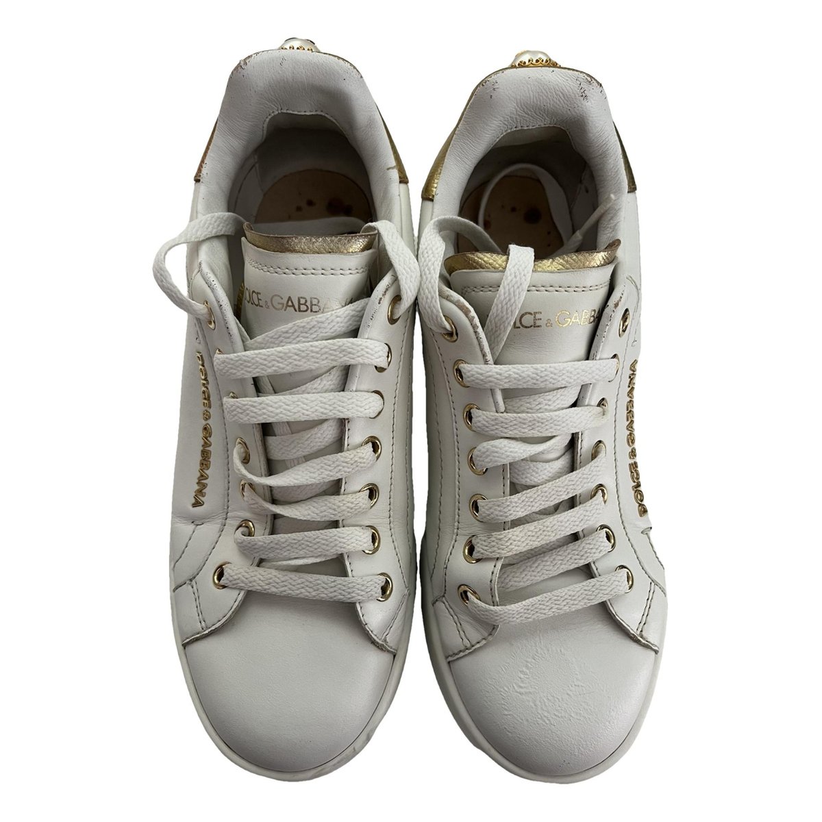Portofino leather trainers