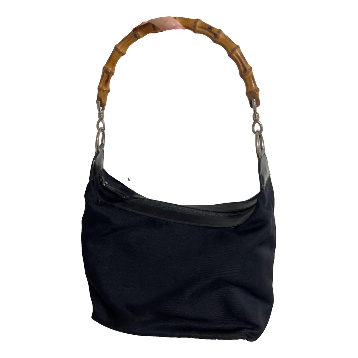 Vintage Bamboo cloth handbag