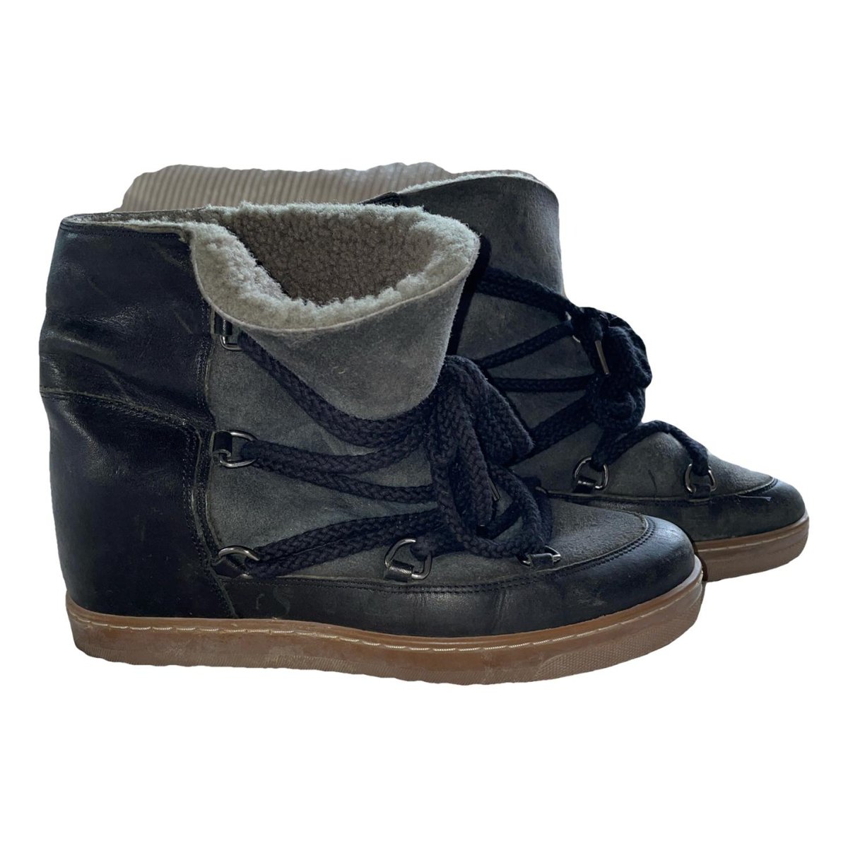 Nowles leather lace up boots