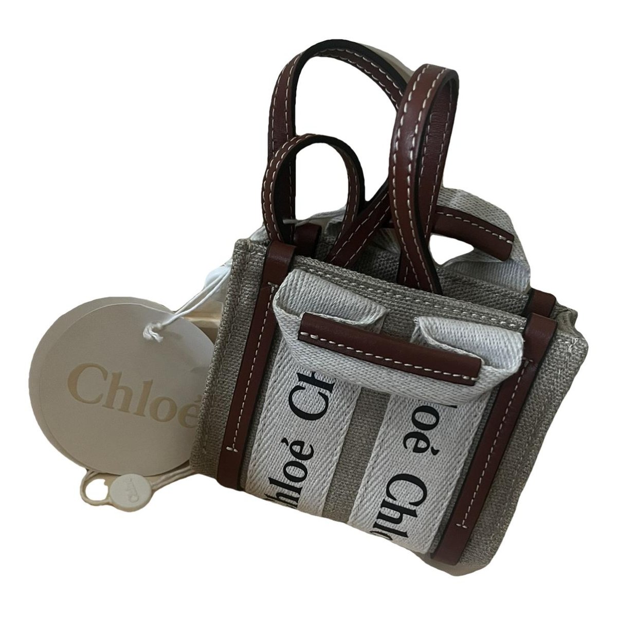Woody cloth crossbody bag