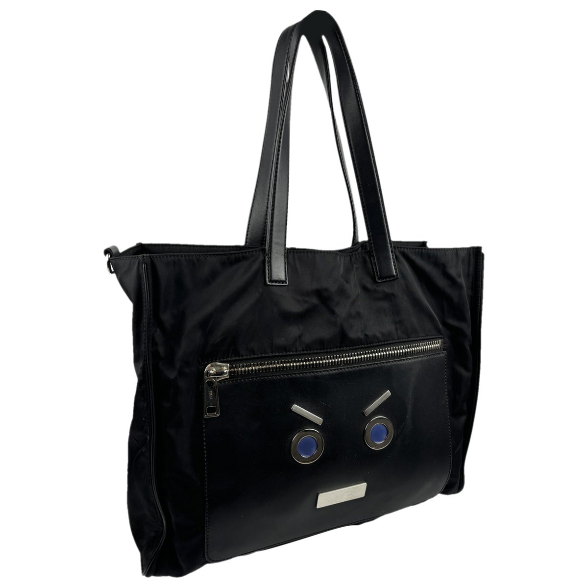 Logo Shopper Tote cloth handbag