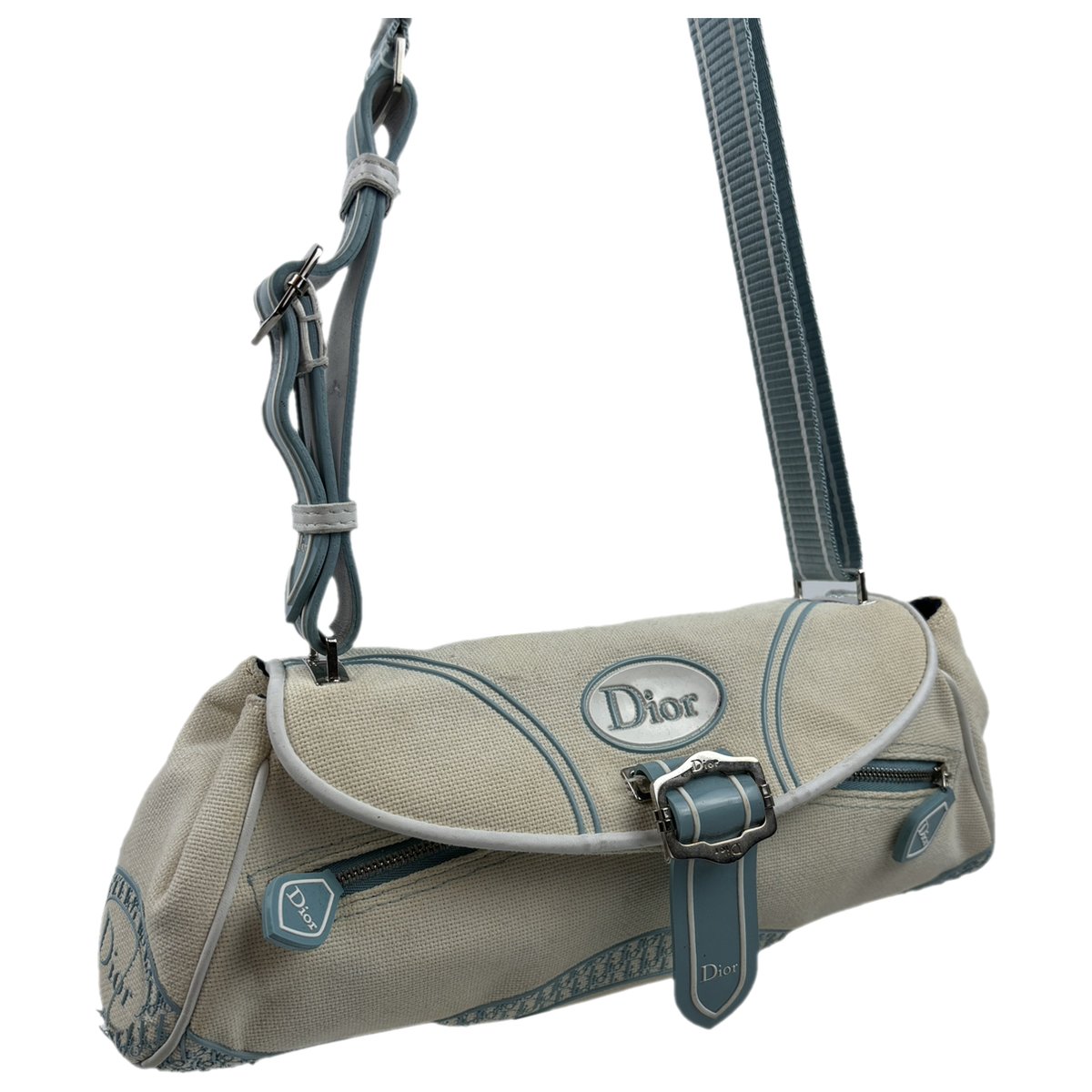Saddle Vintage cloth handbag