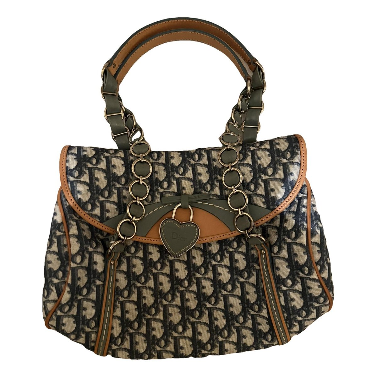 Saddle Bowler leather handbag