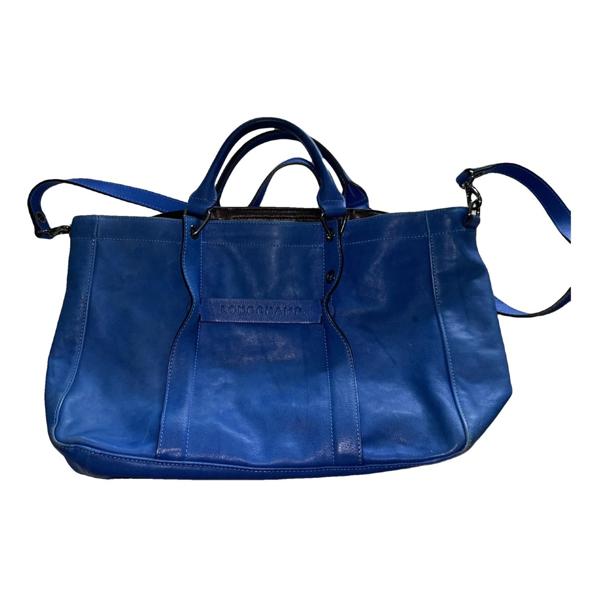 3D leather handbag