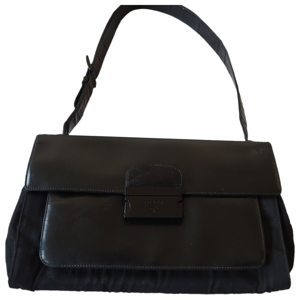Cleo Flap patent leather handbag