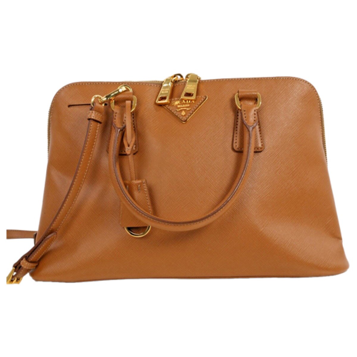 Promenade leather satchel