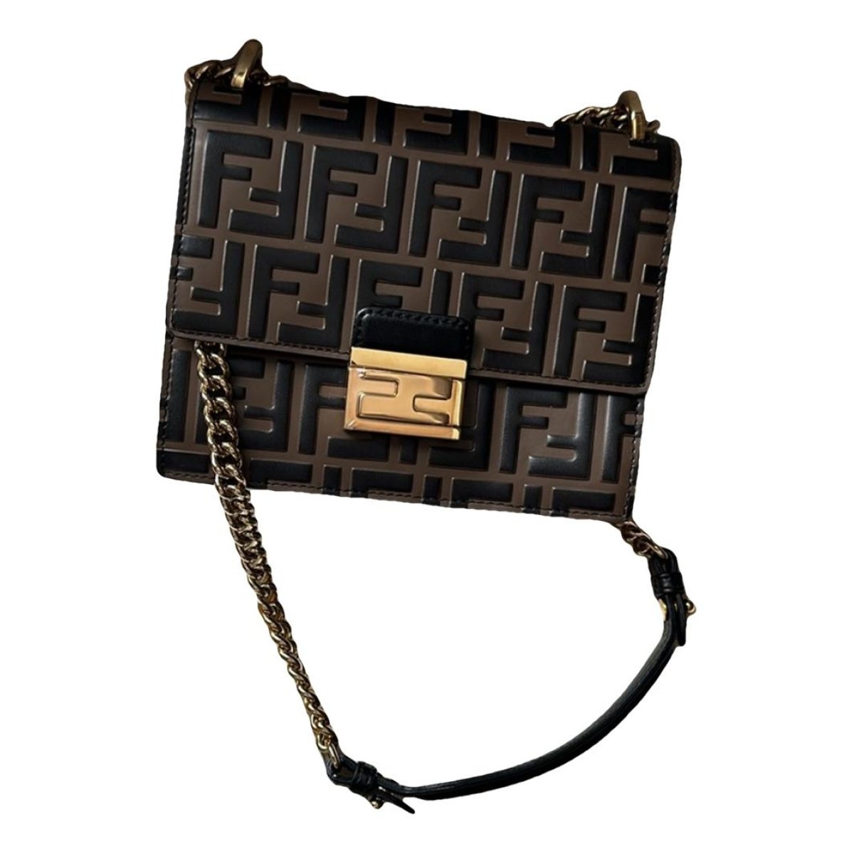 Kan U leather crossbody bag