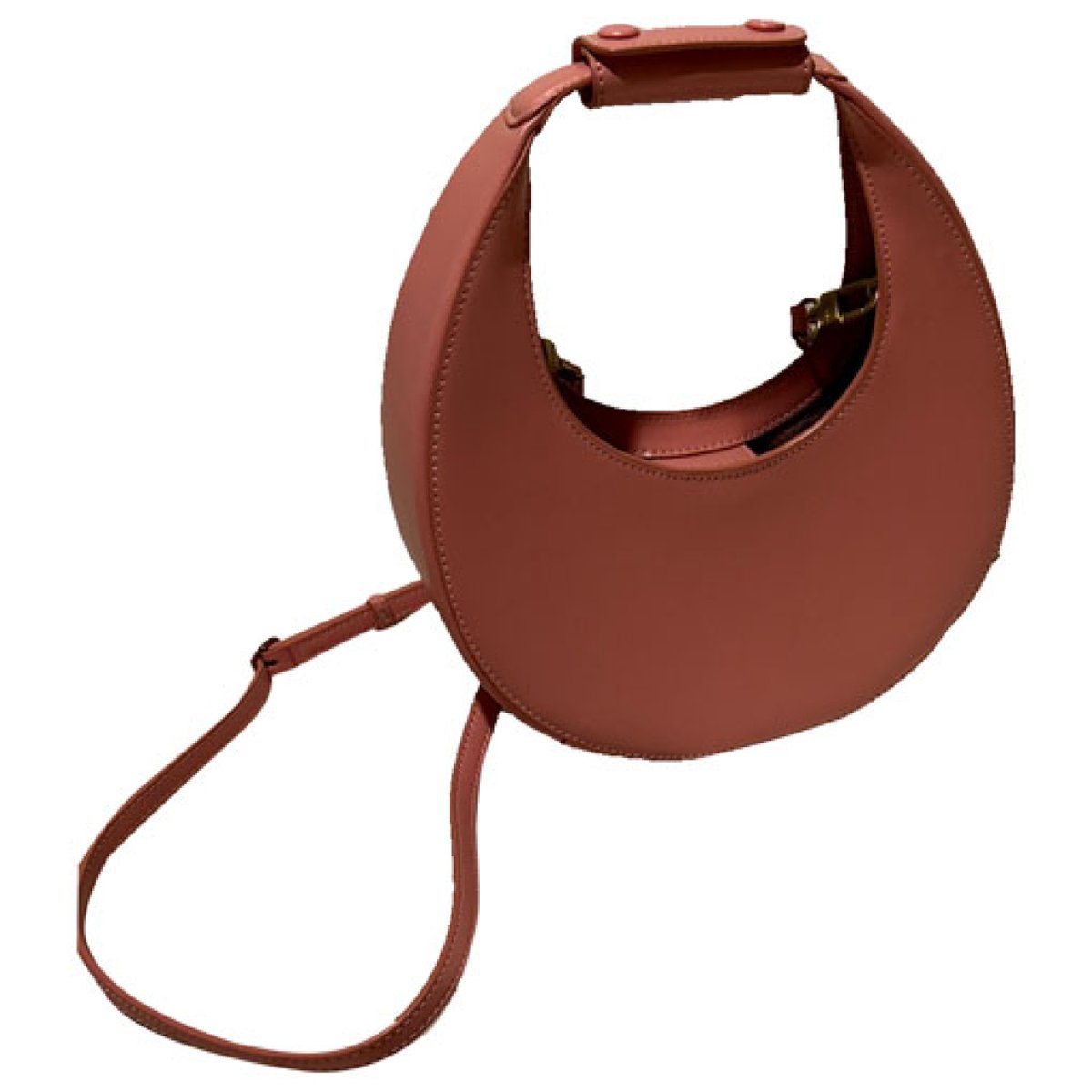Moon leather crossbody bag