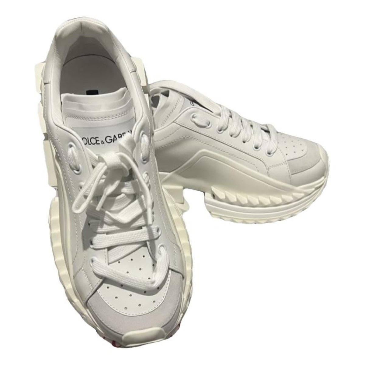 Super King leather trainers