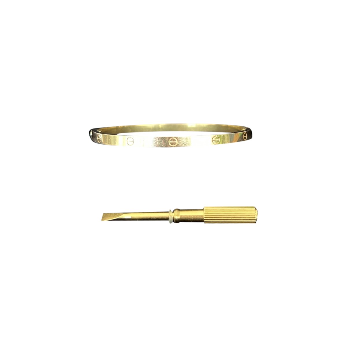 Love PM yellow gold bracelet