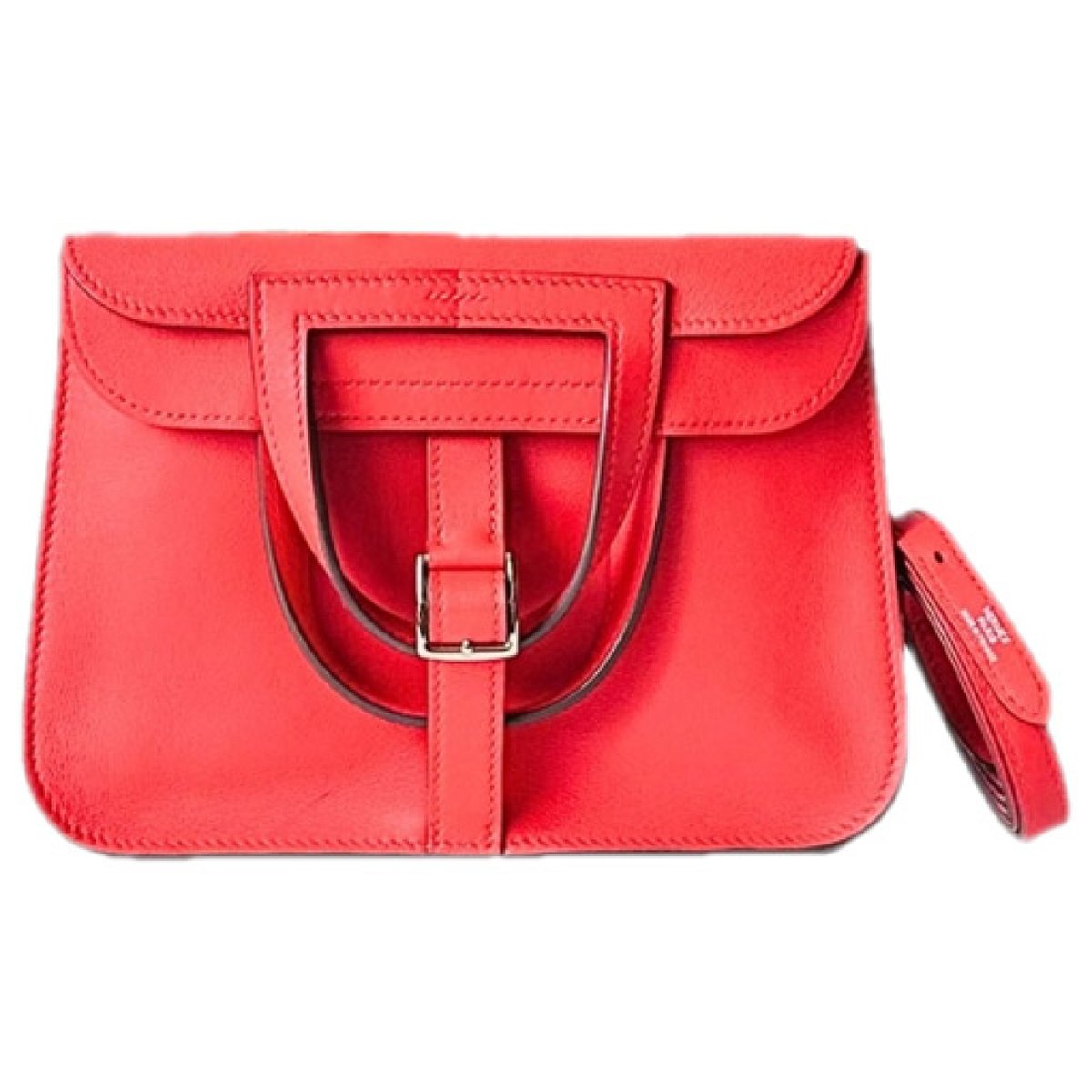 Halzan leather handbag