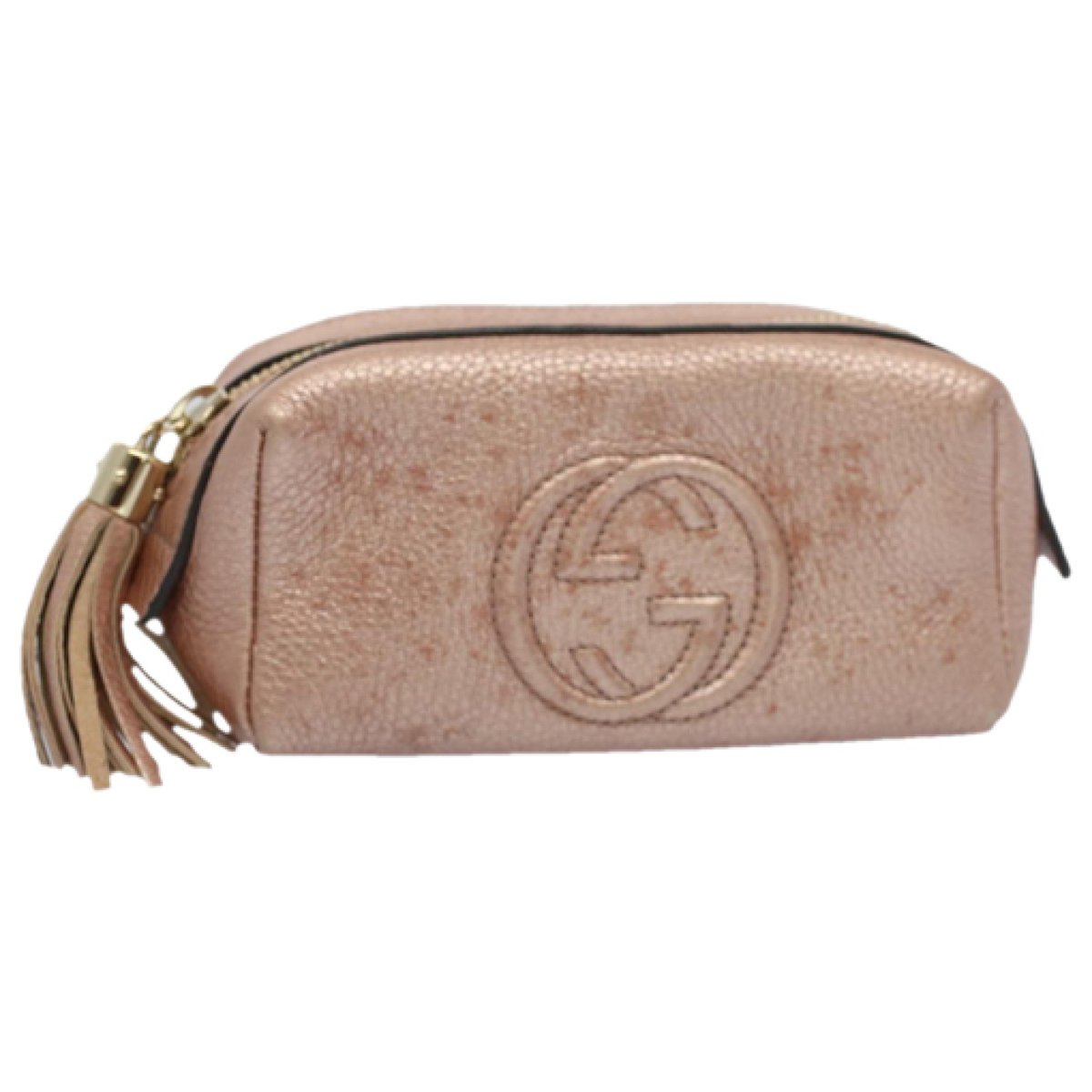 Soho leather clutch bag
