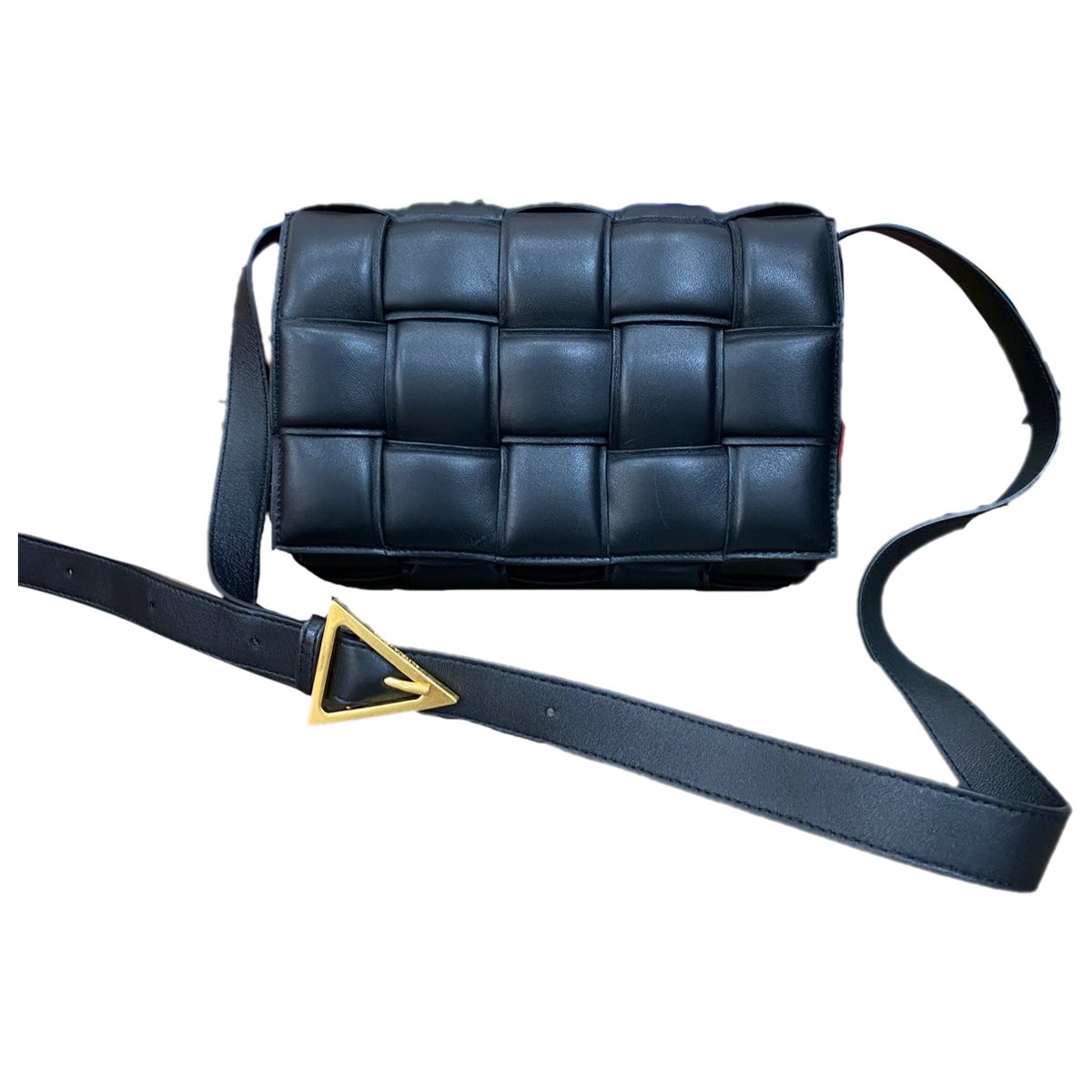 Cassette Padded leather crossbody bag