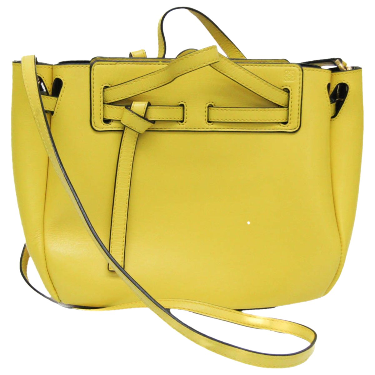 Lazo leather handbag
