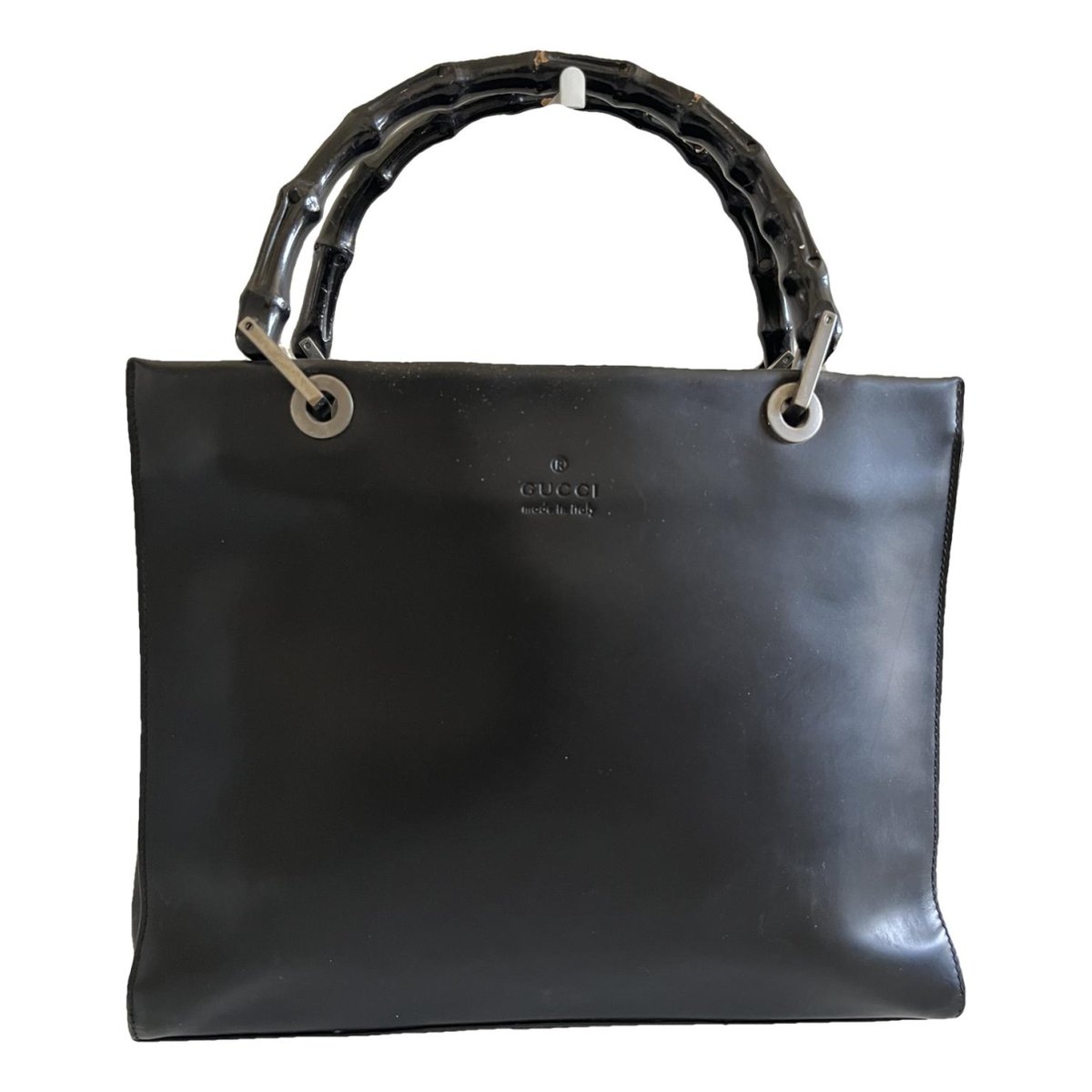 Diana Bamboo leather tote