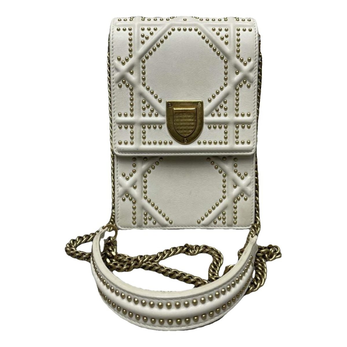 Diorama Vertical leather crossbody bag