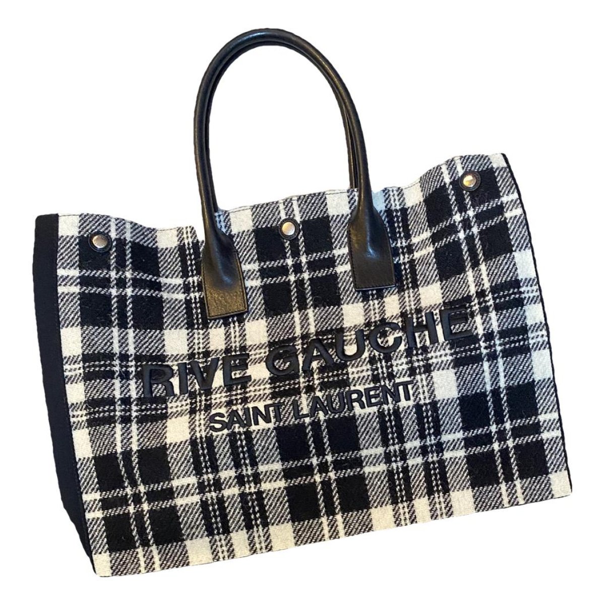 Cabas Rive Gauche wool handbag