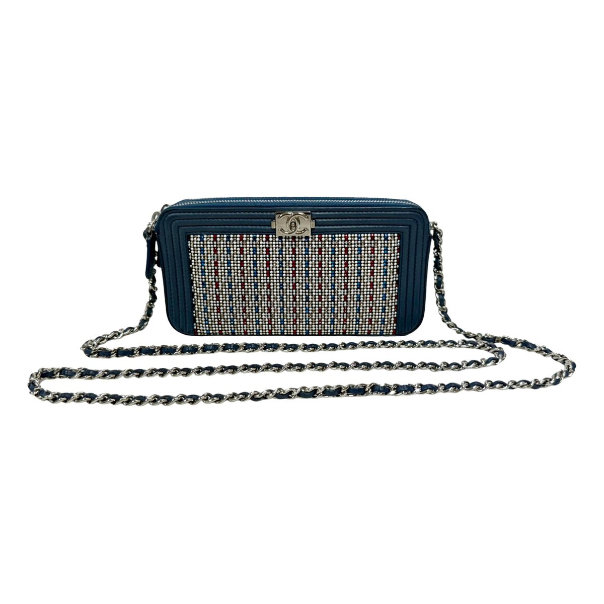 Boy leather crossbody bag