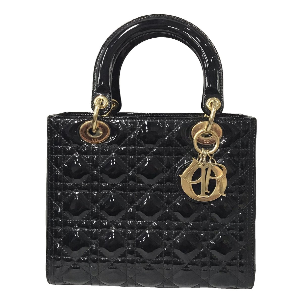My Lady Dior patent leather handbag