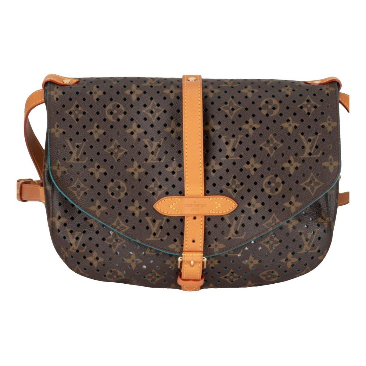 Saumur leather crossbody bag
