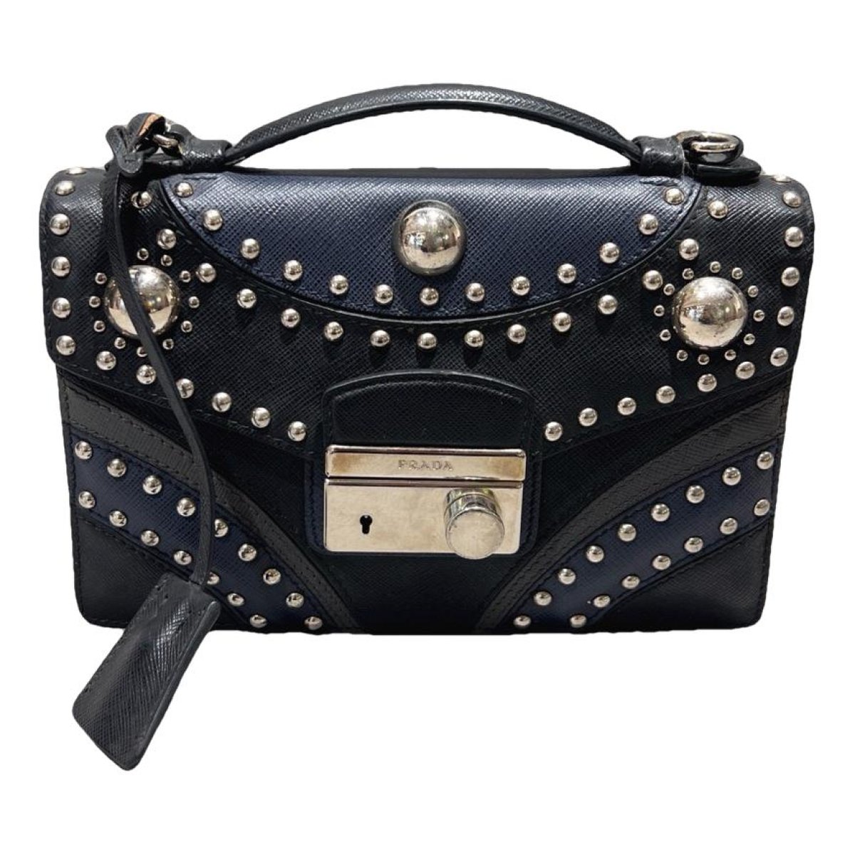 Sound leather handbag