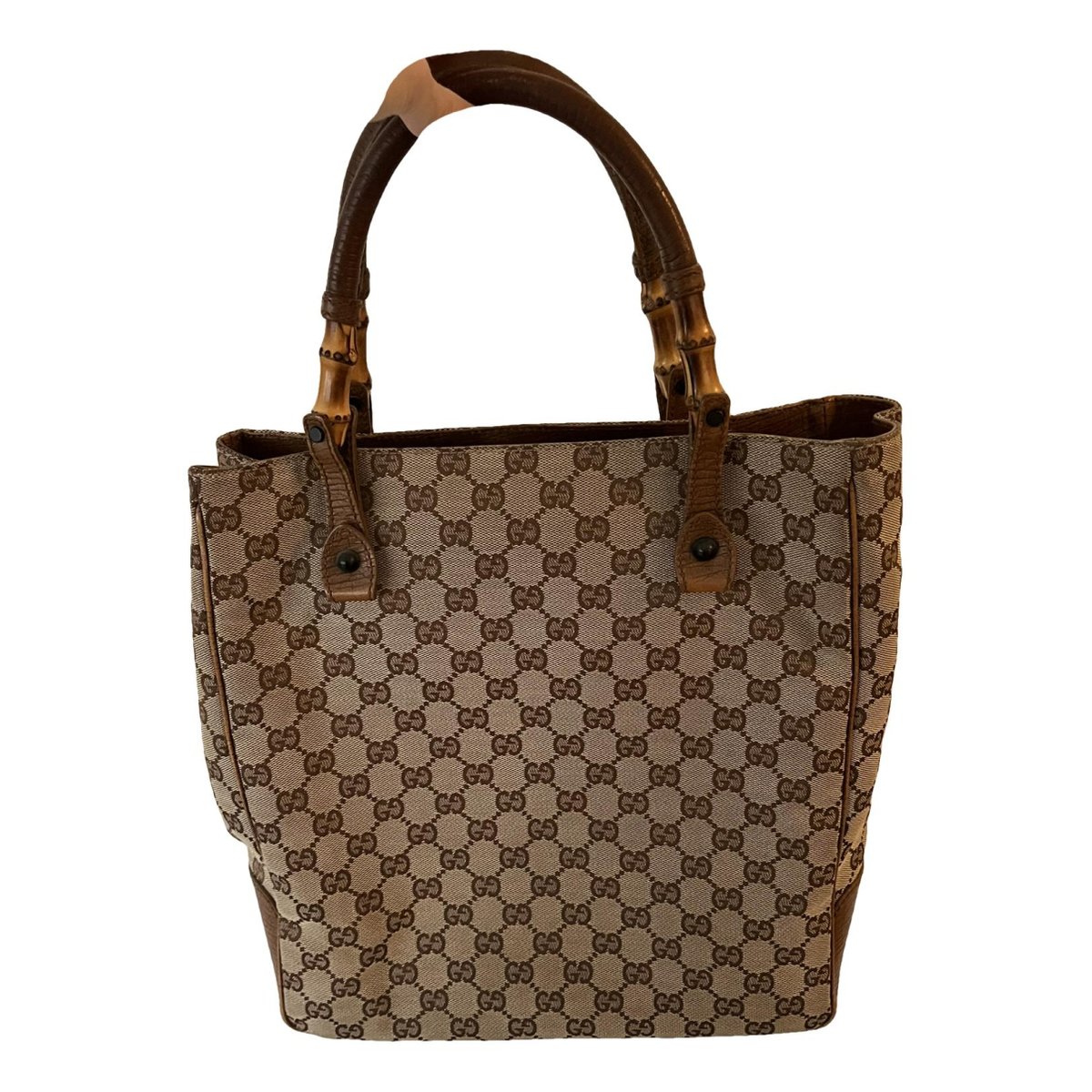 Vintage Bamboo cloth handbag