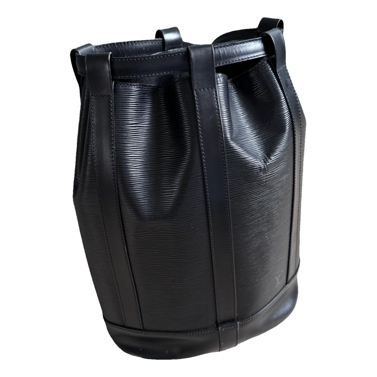 Randonnée leather crossbody bag