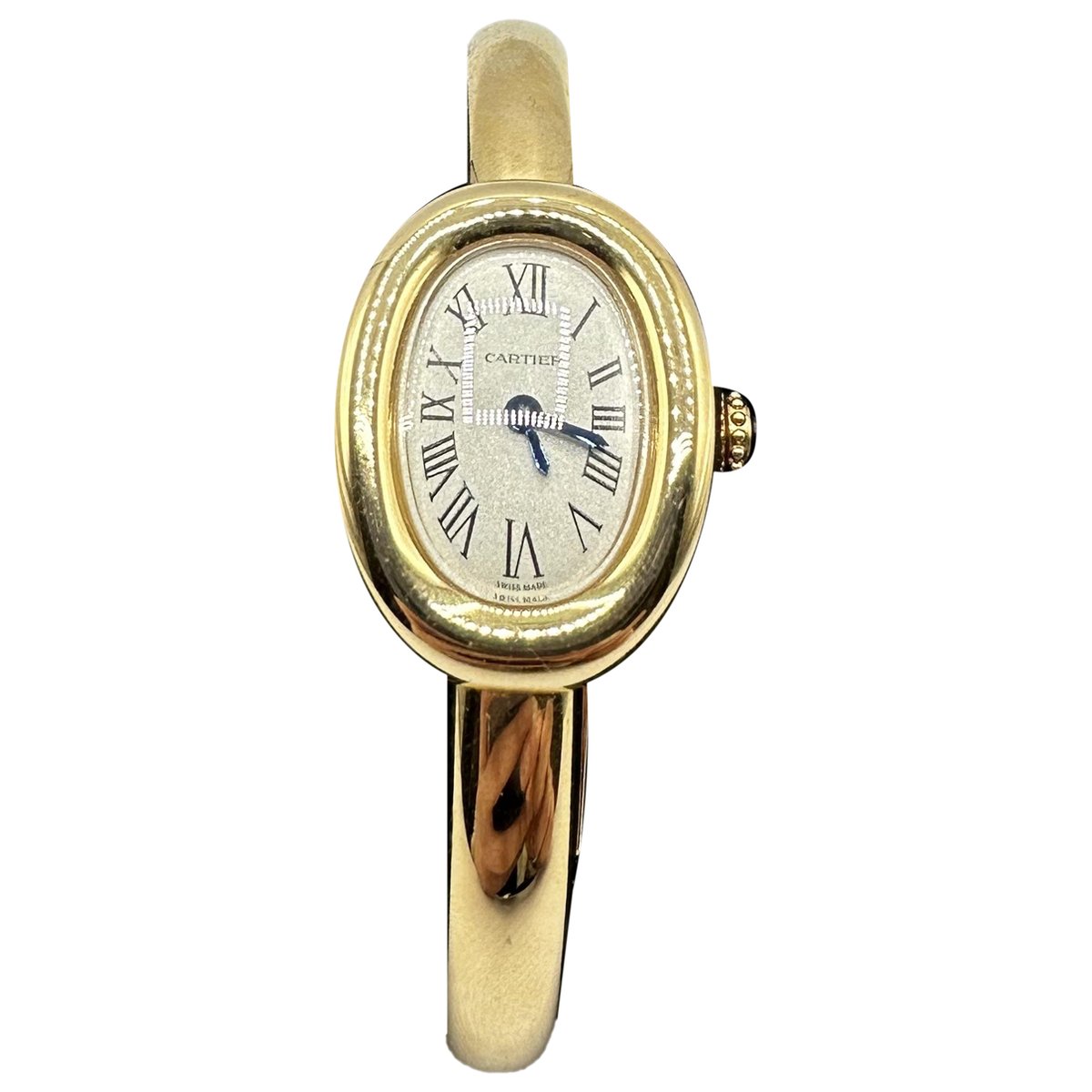 Baignoire yellow gold watch