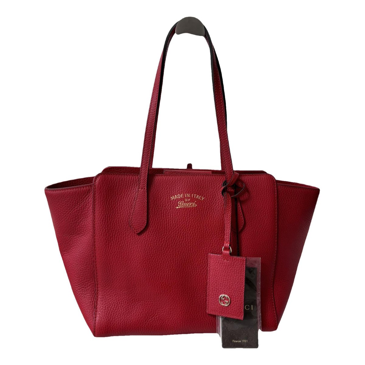 Swing leather tote