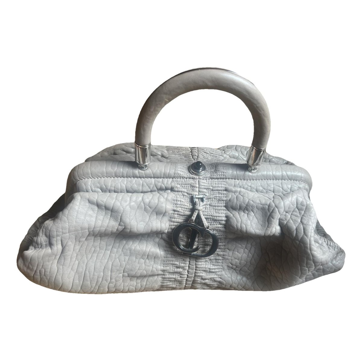 Saddle Bowler leather handbag