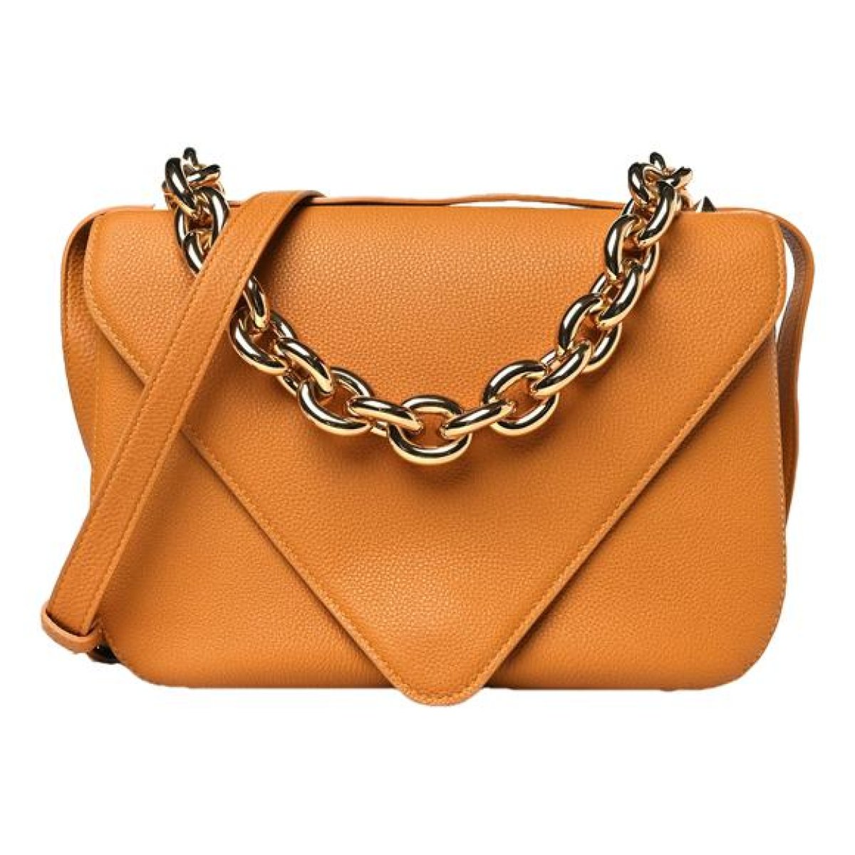 Mount leather handbag